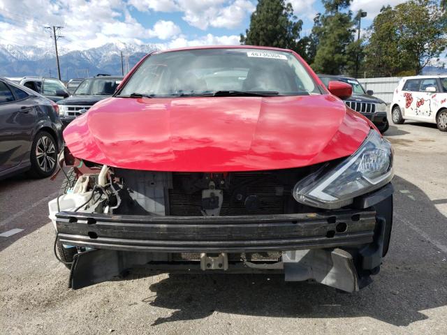 3N1AB7AP2HL648296 - 2017 NISSAN SENTRA S RED photo 5