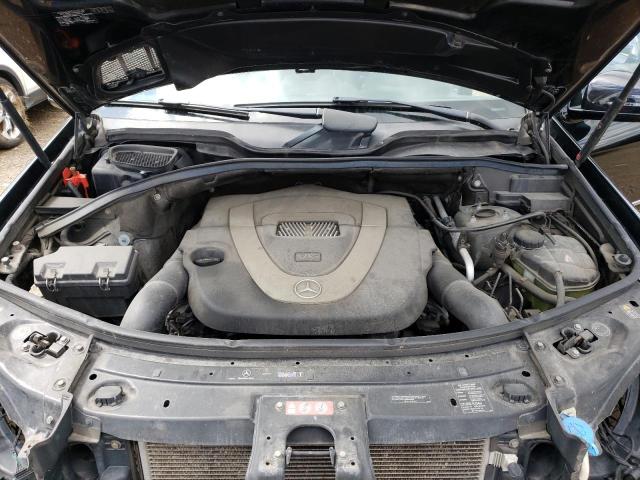 4JGBB8GB7BA687950 - 2011 MERCEDES-BENZ ML 350 4MATIC BLACK photo 12