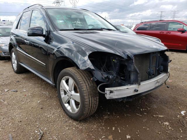 4JGBB8GB7BA687950 - 2011 MERCEDES-BENZ ML 350 4MATIC BLACK photo 4