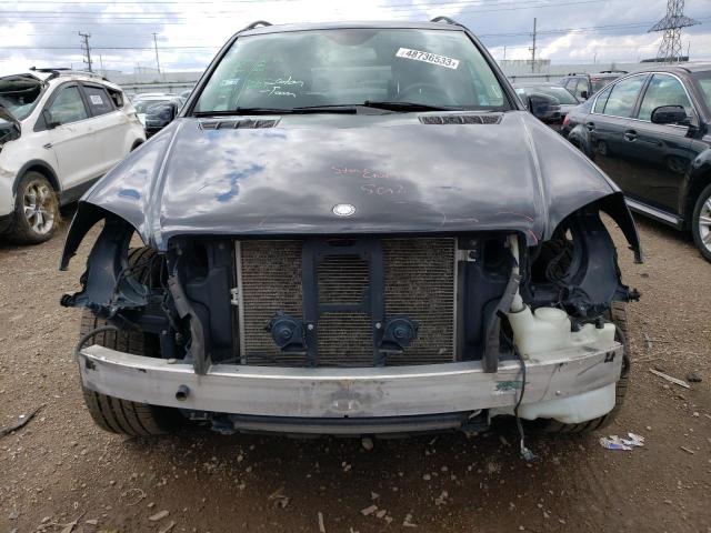 4JGBB8GB7BA687950 - 2011 MERCEDES-BENZ ML 350 4MATIC BLACK photo 5
