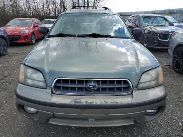 4S3BH675136606219 - 2003 SUBARU LEGACY OUTBACK AWP 绿色 照片 5