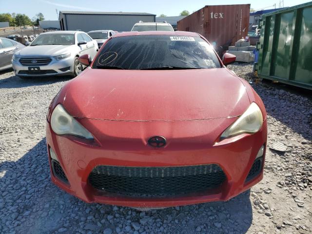 JF1ZNAA11D2703984 - 2013 TOYOTA SCION FR-S RED photo 5
