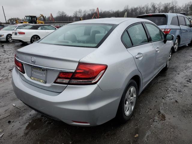 2HGFB2F58FH562222 - 2015 HONDA CIVIC LX SILVER photo 3