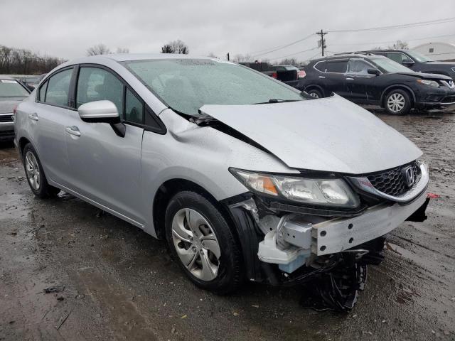 2HGFB2F58FH562222 - 2015 HONDA CIVIC LX SILVER photo 4