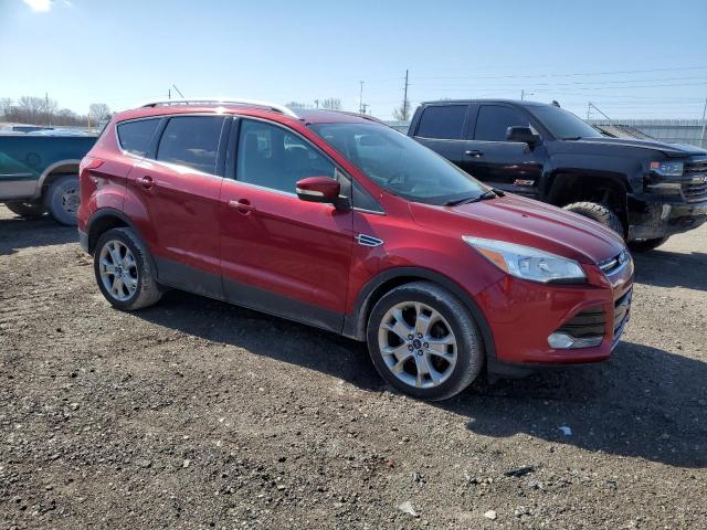 1FMCU0JXXEUA21205 - 2014 FORD ESCAPE TITANIUM RED photo 4