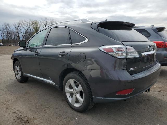 2T2BK1BA6AC027902 - 2010 LEXUS RX 350 CHARCOAL photo 2