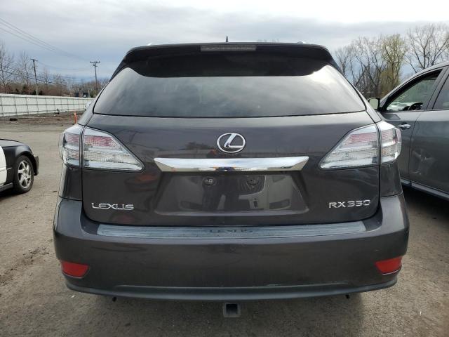 2T2BK1BA6AC027902 - 2010 LEXUS RX 350 CHARCOAL photo 6