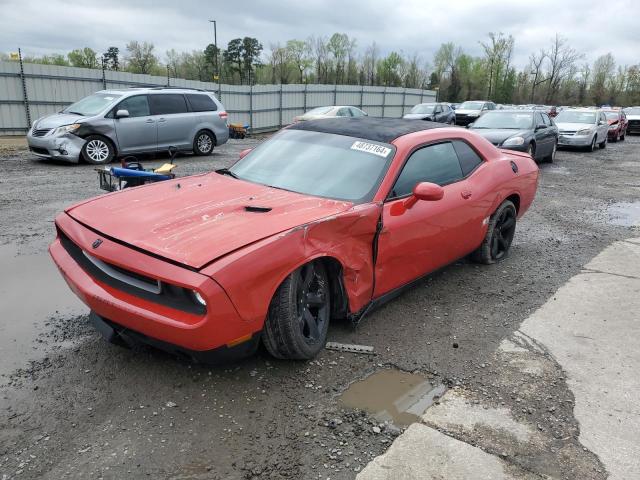 2C3CDYAG0DH646317 - 2013 DODGE CHALLENGER SXT RED photo 1