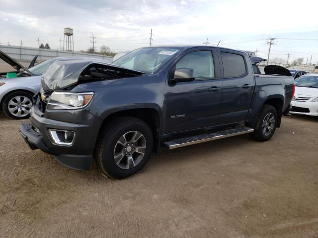 1GCGTDE34G1302055 - 2016 CHEVROLET COLORADO Z71 GRAY photo 1