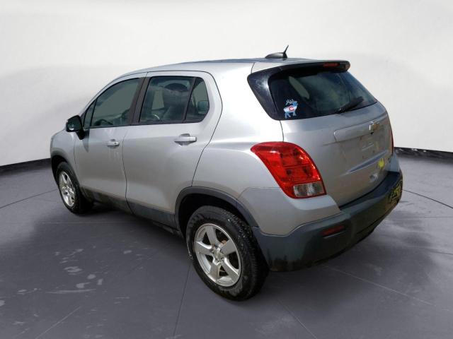 KL7CJPSB8FB110600 - 2015 CHEVROLET TRAX 1LS SILVER photo 2