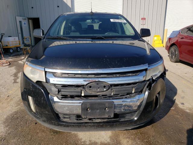 2FMDK3KC8BBA16822 - 2011 FORD EDGE LIMITED BLACK photo 5