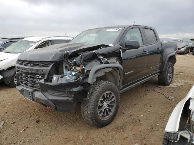 1GCPTEE13M1181826 - 2021 CHEVROLET COLORADO ZR2 BLACK photo 1