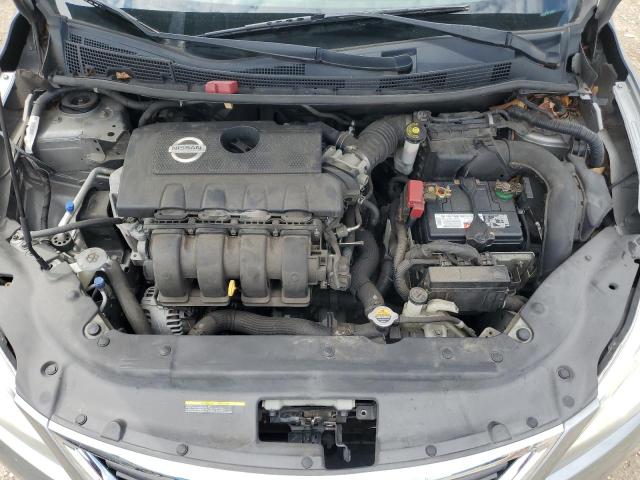 3N1AB7AP7EY223705 - 2014 NISSAN SENTRA S GRAY photo 11