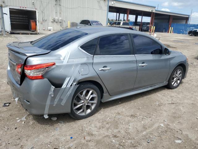 3N1AB7AP7EY223705 - 2014 NISSAN SENTRA S GRAY photo 3