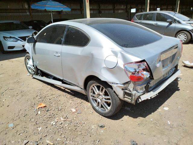 JTKDE167X50020883 - 2005 TOYOTA SCION TC 银色 照片 2