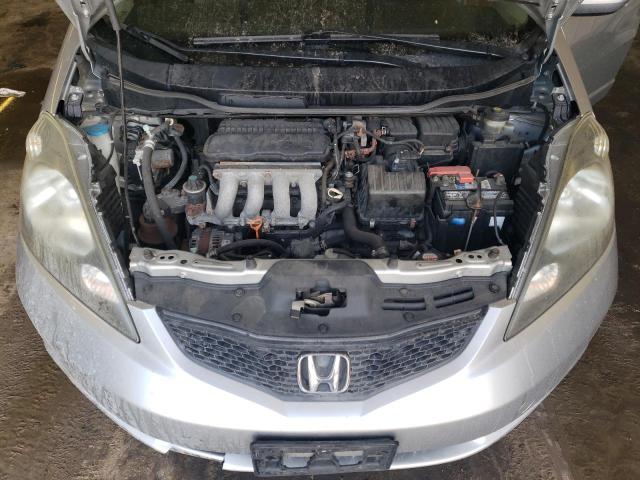 JHMGE8H31CC020143 - 2012 HONDA FIT SILVER photo 11