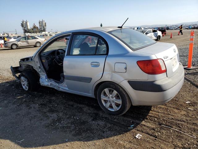 KNADE223896521478 - 2009 KIA RIO BASE SILVER photo 2