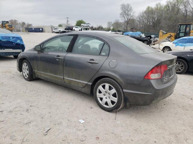 2HGFA16549H534371 - 2009 HONDA CIVIC LX CHARCOAL photo 2