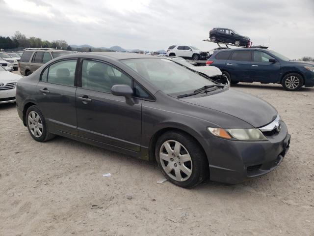 2HGFA16549H534371 - 2009 HONDA CIVIC LX CHARCOAL photo 4