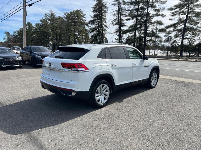 1V2JC2CAXMC237240 - 2021 VOLKSWAGEN ATLAS CROS SE WHITE photo 4