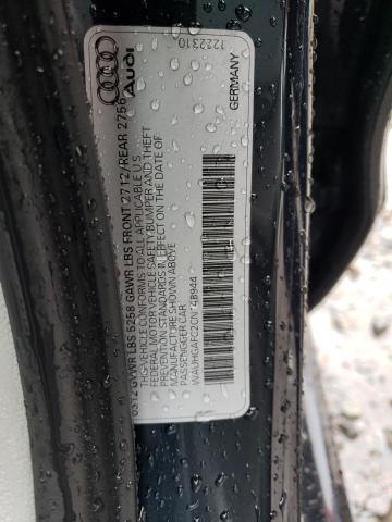 WAUHGAFC2CN146944 - 2012 AUDI A6 PRESTIGE გრაფიტი ფოტო 12