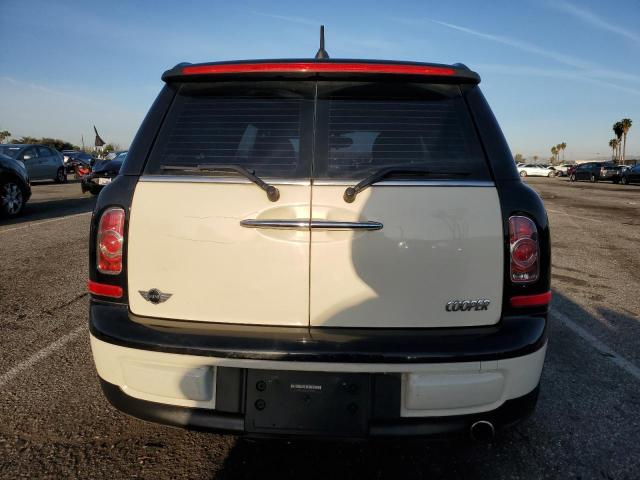 WMWZF3C53CT488827 - 2012 MINI COOPER CLUBMAN WHITE photo 6