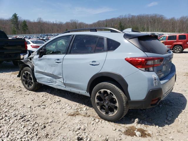 JF2GTAEC6MH360848 - 2021 SUBARU CROSSTREK PREMIUM BLUE photo 2