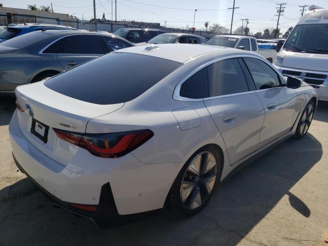 WBY73AW09PFR34957 - 2023 BMW I4 EDRIVE4 WHITE photo 3