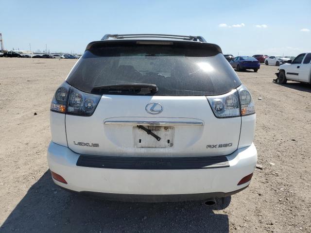 2T2GK31U87C011089 - 2007 LEXUS RX 350 WHITE photo 6