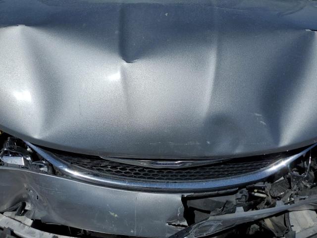 2C4RC1BG1HR620890 - 2017 CHRYSLER PACIFICA TOURING L SILVER photo 12