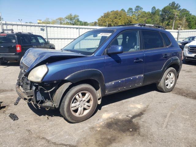 KM8JN12D07U668228 - 2007 HYUNDAI TUCSON SE BLUE photo 1