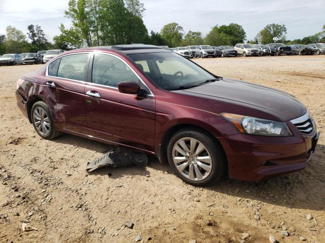 1HGCP3F82CA023870 - 2012 HONDA ACCORD EXL MAROON photo 4