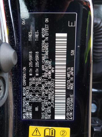 JTJYARBZ5K2120512 - 2019 LEXUS NX 300 BASE შავი ფოტო 13