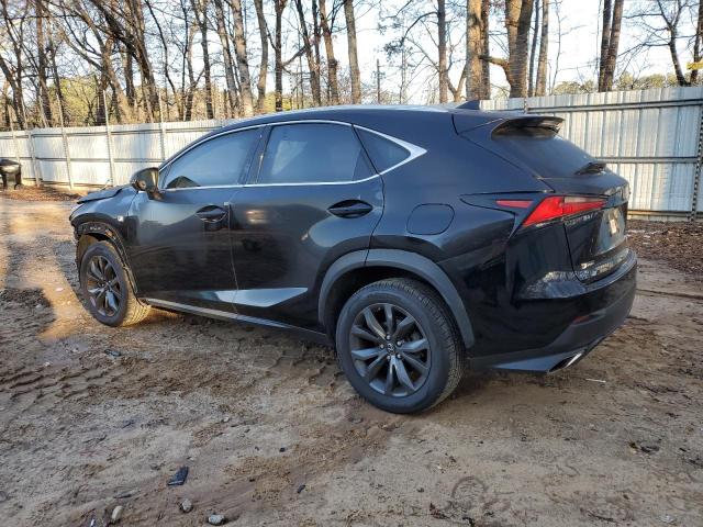JTJYARBZ5K2120512 - 2019 LEXUS NX 300 BASE შავი ფოტო 2