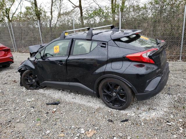 JTNKHMBX2N1134914 - 2022 TOYOTA C-HR XLE BLACK photo 2