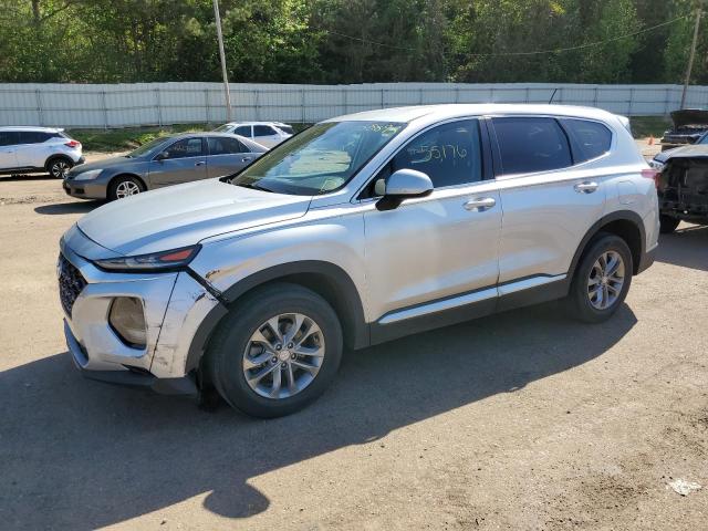 5NMS23ADXKH047223 - 2019 HYUNDAI SANTA FE SE SILVER photo 1