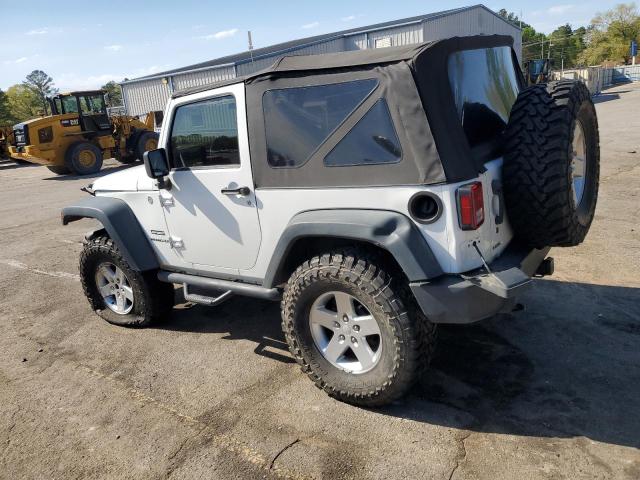 1C4AJWAG3DL664930 - 2013 JEEP WRANGLER SPORT WHITE photo 2