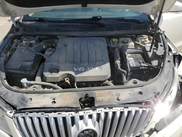 1G4GE5EV1AF316292 - 2010 BUICK LACROSSE CXS WHITE photo 11