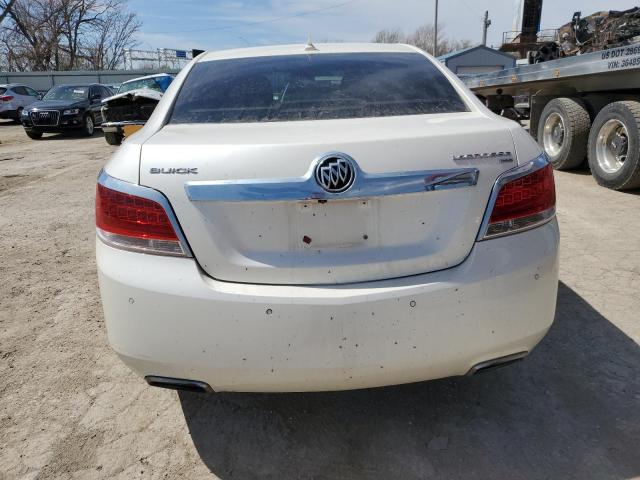 1G4GE5EV1AF316292 - 2010 BUICK LACROSSE CXS WHITE photo 6