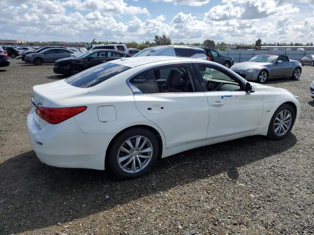 JN1CV7AP1GM201396 - 2016 INFINITI Q50 BASE WHITE photo 3