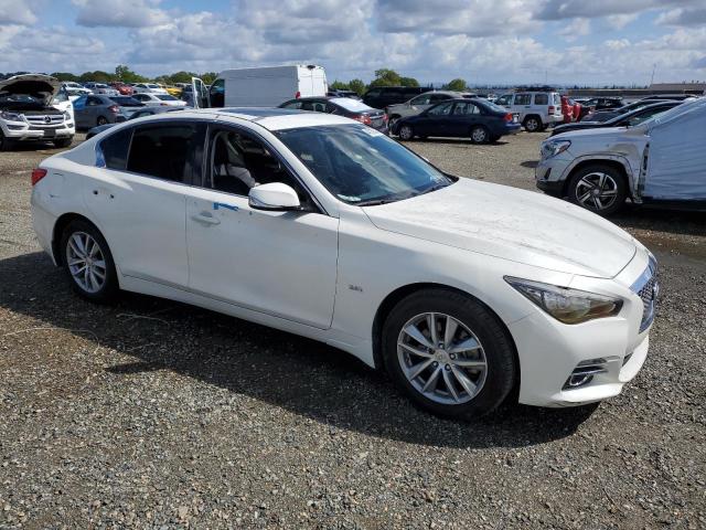 JN1CV7AP1GM201396 - 2016 INFINITI Q50 BASE WHITE photo 4