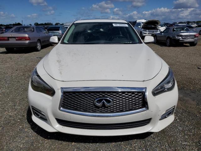 JN1CV7AP1GM201396 - 2016 INFINITI Q50 BASE WHITE photo 5