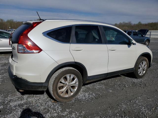 5J6RM4H71EL038163 - 2014 HONDA CR-V EXL WHITE photo 3