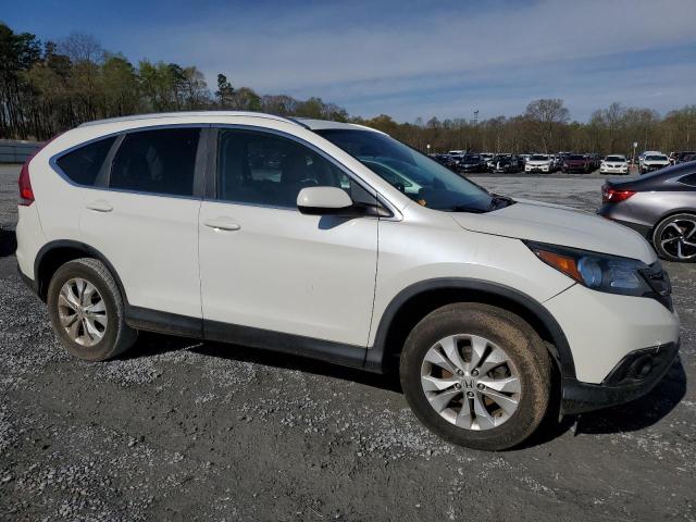 5J6RM4H71EL038163 - 2014 HONDA CR-V EXL WHITE photo 4