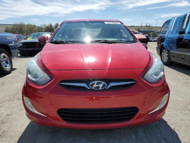 KMHCU4AEXDU327065 - 2013 HYUNDAI ACCENT GLS RED photo 5