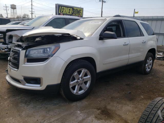 1GKKRPKD5DJ236445 - 2013 GMC ACADIA SLE WHITE photo 1