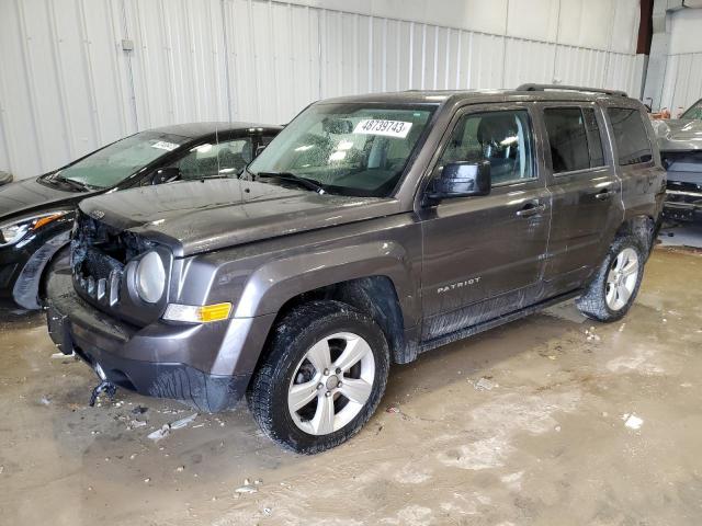 1C4NJRFB2ED886628 - 2014 JEEP PATRIOT LATITUDE GRAY photo 1