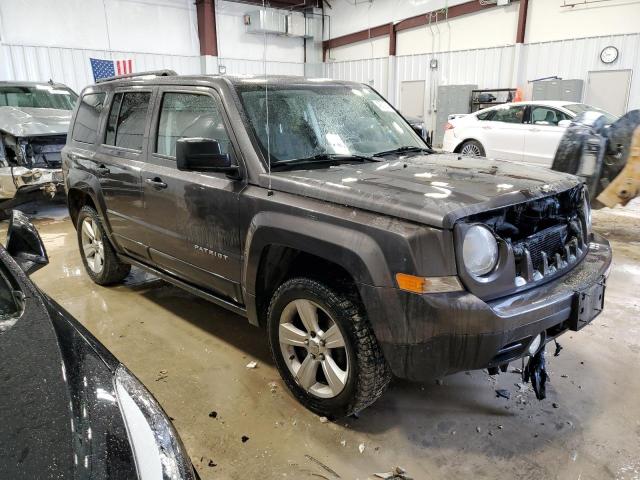 1C4NJRFB2ED886628 - 2014 JEEP PATRIOT LATITUDE GRAY photo 4