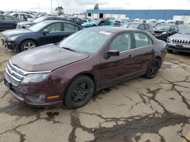 3FAHP0HA7BR322784 - 2011 FORD FUSION SE BURGUNDY photo 1