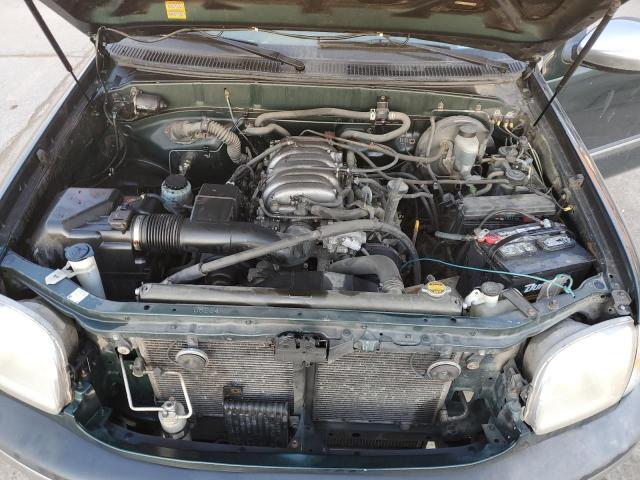 5TBRT3413YS082231 - 2000 TOYOTA TUNDRA ACCESS CAB მწვანე ფოტო 11